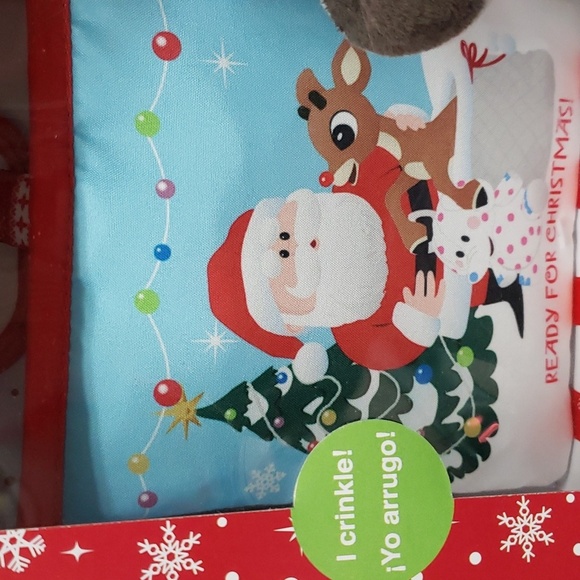 Rudolf the Red-nosed Reindeer NWT Infant 3- piece Gift Set - Picture 3 of 8